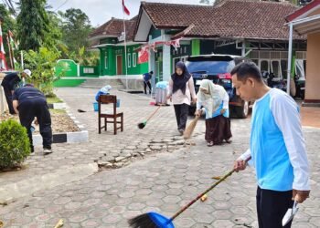 Sambut HUT ke-81 RI, KUA Ciracap Perkuat Budaya Kerja melalui GEMAH ASRI