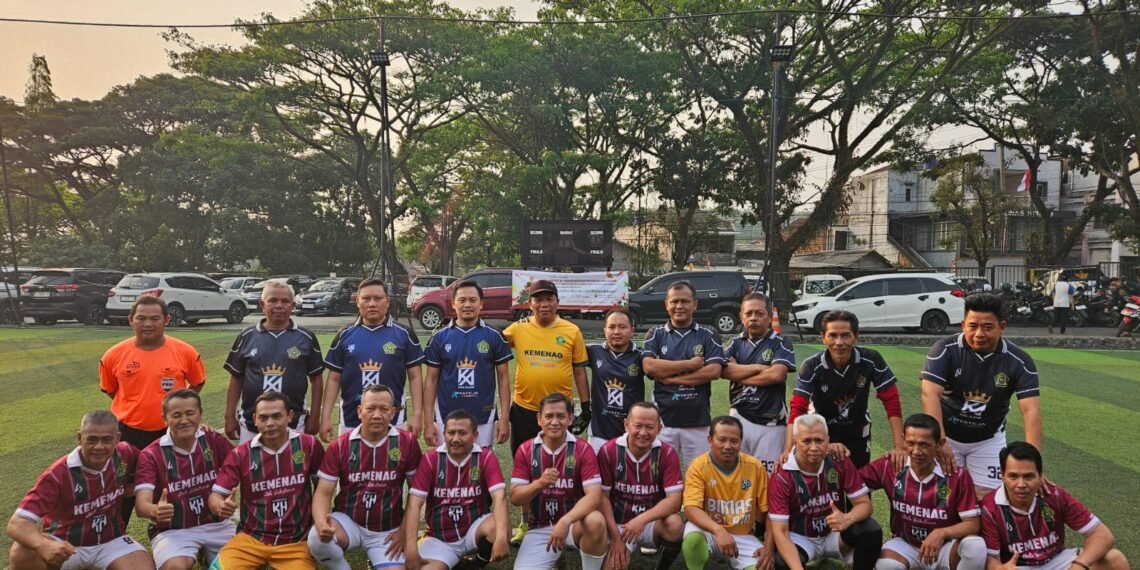 Semarak HUT Ke-81 RI, Mini Soccer “Silaturahmi Kerukunan Kemerdekaan” Pererat Kebersamaan Kemenag Kab. Sukabumi