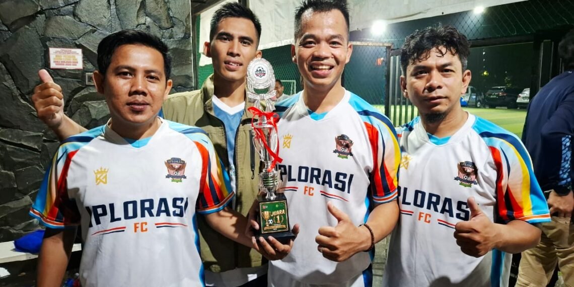 Mini Soccer “Silaturahmi Kerukunan Kemerdekaan” Semarak HUT Ke-81 RI, IPLORASI Raih Juara Pertama