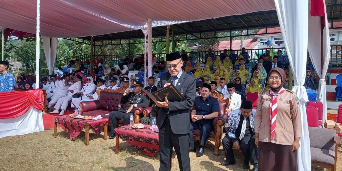 Doa Kemerdekaan di Lapang Cikidang, Kepala KUA Ajak Rawat Persatuan dan Keberagaman
