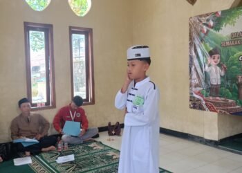 Penyuluh KUA Kadudampit Jadi Juri Lomba Adzan, Semarak HUT ke-81 RI Diisi Pembinaan Generasi Muda