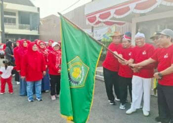 Semarak Gebyar HUT ke-81 RI, Kemenag Kabupaten Sukabumi Gelar Jalan Santai dan Lomba Agustusan