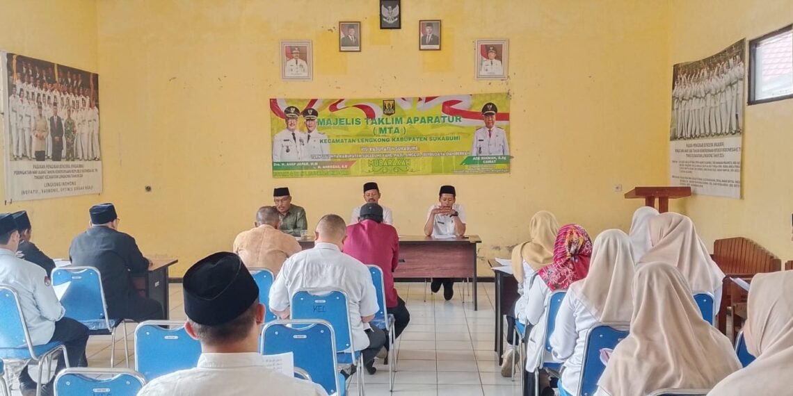 MTA Kecamatan Lengkong Bahas Al-Haya, Penyuluh KUA Dorong Penguatan Akhlak Aparatur