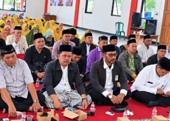 Sinergi Keagamaan, KUA Cikembar Hadiri Sahriyahan MUI di Desa Sukamulya