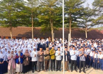 KUA Sagaranten Launching Program Guru Ngaji Masuk Sekolah, Perkuat Literasi Al-Qur’an Siswa