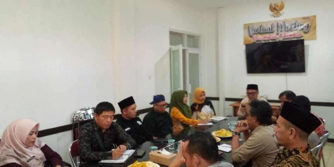 KUA Cikembar Hadiri Evaluasi dan Pembubaran Panitia HUT ke-81 RI Tingkat Kecamatan