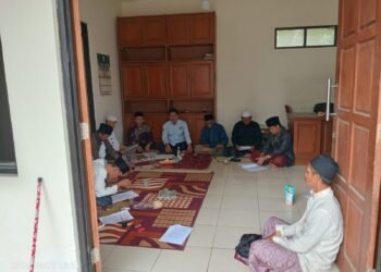 KUA Sukalarang Bersama DKM Al-Jabbar Rumuskan Program Kerja dan Perkuat Tata Kelola Masjid