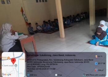 Penyuluh KUA Sukalarang Dampingi Pembacaan Ratib Al-Attas, Perkuat Karakter Religius Siswa MTs Al-Idris
