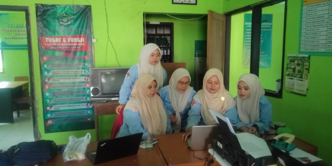 KUA Bojonggenteng Ikuti Zoom Humas KUA Level Up, Perkuat Komunikasi Publik di Era Digital