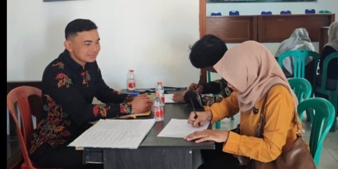 Penyuluh KUA Kadudampit Pastikan Calon Pengantin Siap Ikuti Bimbingan Perkawinan