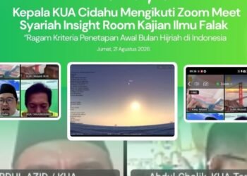 Kepala KUA Cidahu Perdalam Wawasan Ilmu Falak melalui Syariah Insight Room