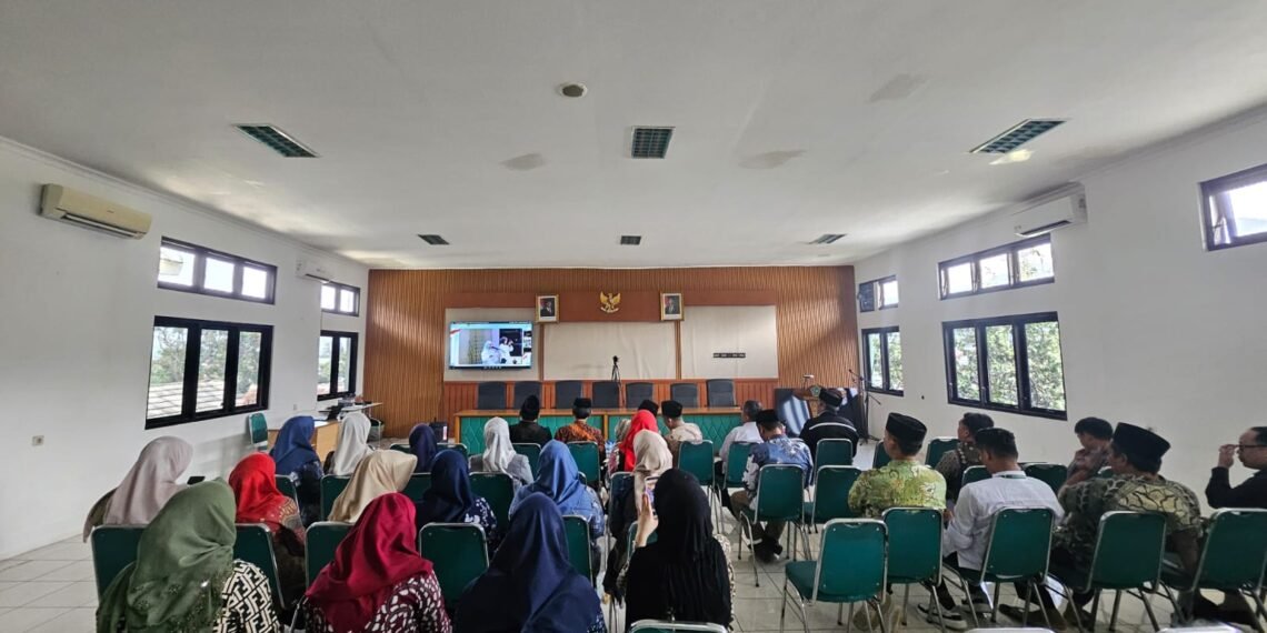 Kemenag Kabupaten Sukabumi Ikuti Peringatan Maulid Nabi Muhammad SAW Tingkat Nasional 1448 H/2026 M Secara Daring