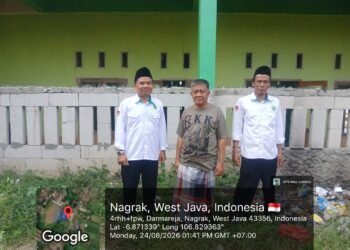 KUA Nagrak Pastikan Legalitas Aset Umat Melalui Verifikasi Lapangan di Desa Darmareja