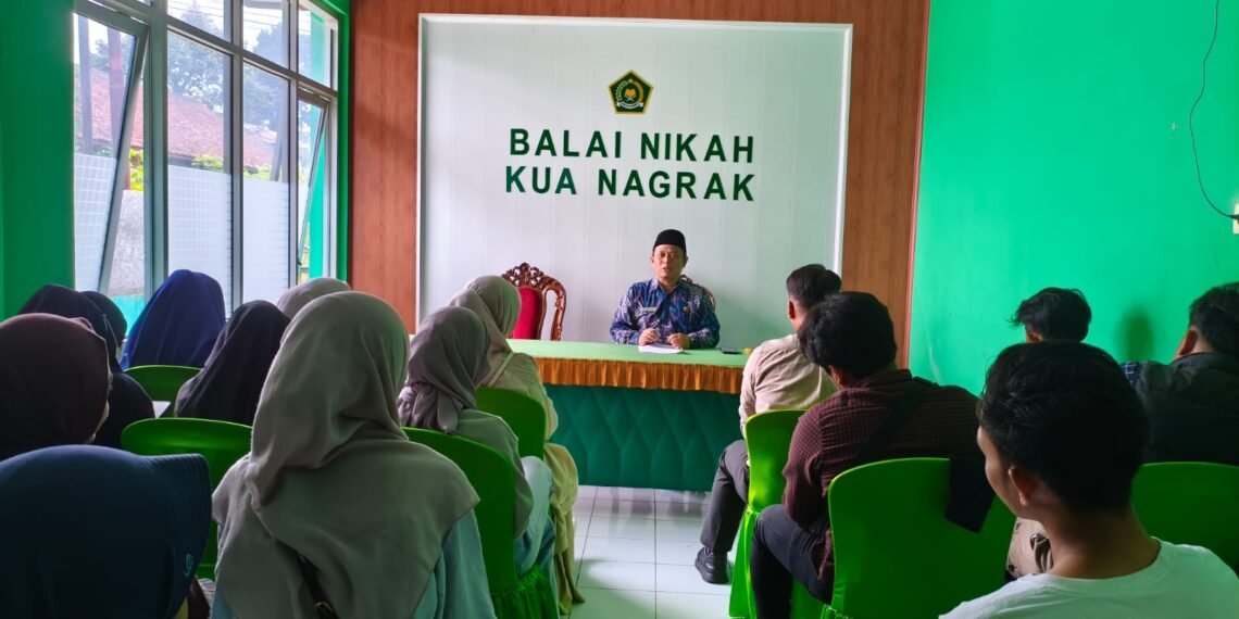 Kepala KUA Nagrak Bekali Catin dengan Lima Pilar Pondasi Keluarga Sakinah