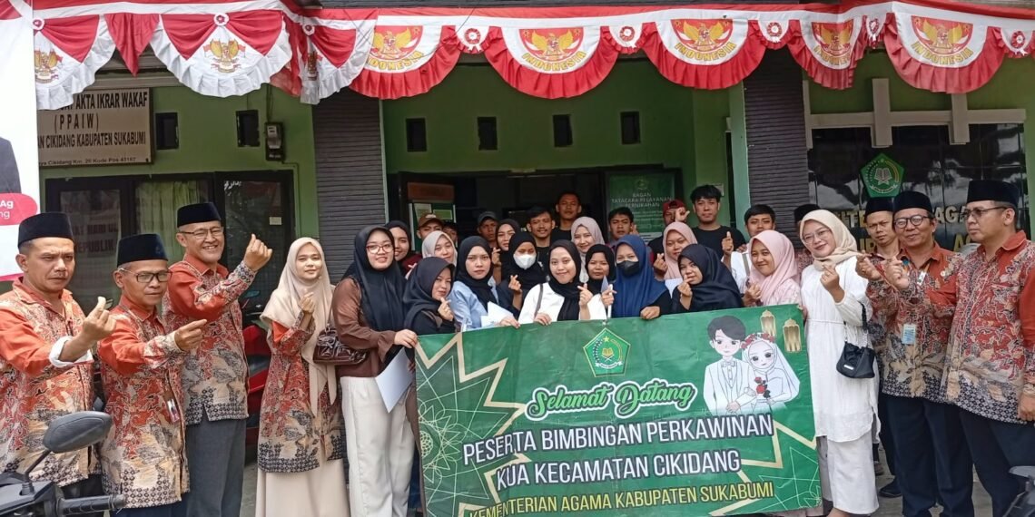 Kepala KUA Cikidang Bekali Calon Pengantin dengan Empat Pilar Keluarga Sakinah