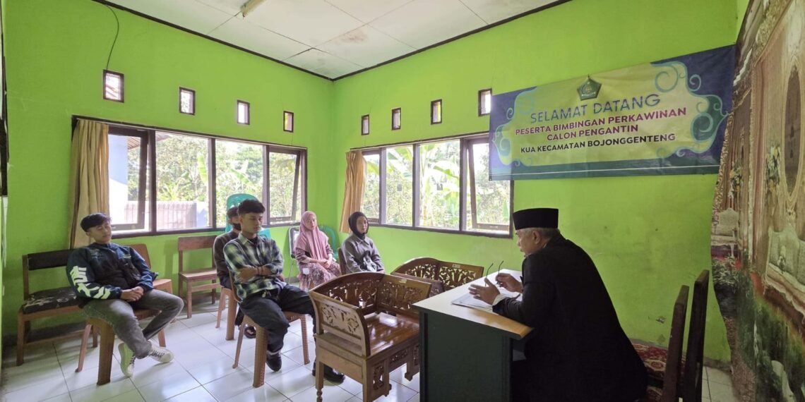 KUA Bojonggenteng Siapkan Catin Hadapi Dinamika Rumah Tangga melalui Bimwin