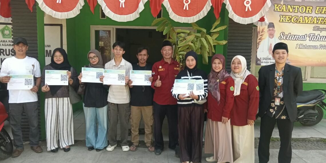 KUA Cisolok Bekali Lima Pasang Catin, Perkuat Fondasi Keluarga Sakinah melalui Bimwin