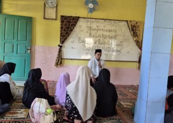 Penyuluh KUA Cibitung Ajak Santri MDTU Miftahul Ma’rifah Teladani Akhlak Rasulullah