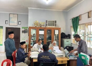 KUA Kabandungan Jalani Supervisi Triwulan, Pastikan Administrasi Nikah Sesuai Ketentuan