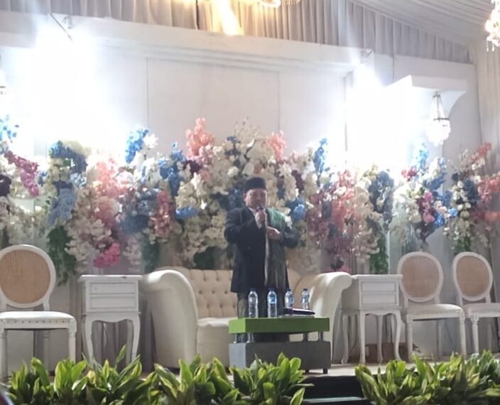 Penyuluh KUA Lengkong Sampaikan Tausiyah Walimatunnikah, Tekankan Pentingnya Membina Keluarga Sakinah