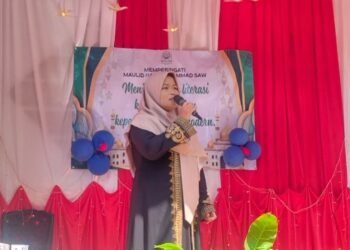 Maulid Nabi di MT Al Jami Cikopeng, KUA Ciracap Dorong Literasi Keagamaan dan Kepedulian Sosial