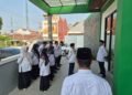 Apel Pagi KUA Kebonpedes, Kepala KUA Tekankan Disiplin dan Lima Nilai Budaya Kerja