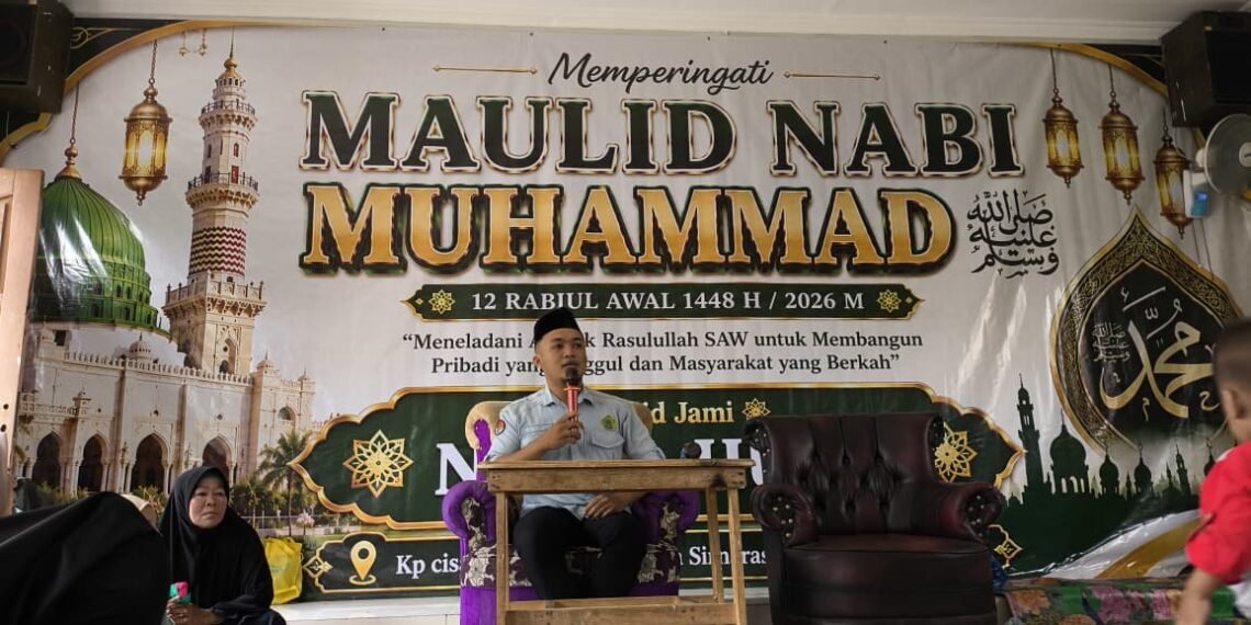 Penyuluh KUA Cikakak Ajak Jamaah Teladani Akhlak Rasulullah SAW