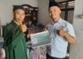 Penyuluh KUA Cikakak Serahkan Kartu ID SIMAS kepada DKM Masjid Nurul Huda