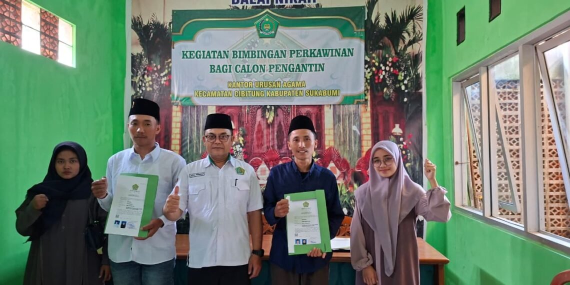 Kepala KUA Cibitung Berikan Bimbingan Perkawinan, Bekali Calon Pengantin dengan Pemahaman Ketahanan Keluarga
