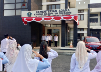 Apel Perdana Agustus, Plt. Kasubbag TU Kemenag Kabupaten Sukabumi Tekankan Evaluasi dan Penguatan Kolaborasi