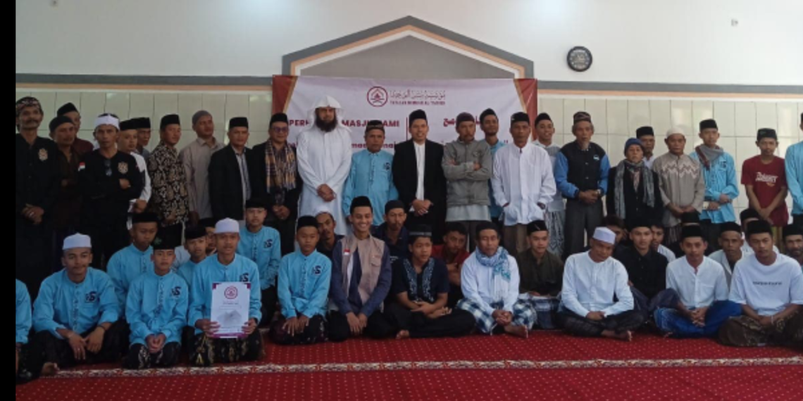 Penyuluh KUA Waluran Hadiri Peresmian Masjid Jami Al Ikhlas di Desa Waluran Mandiri