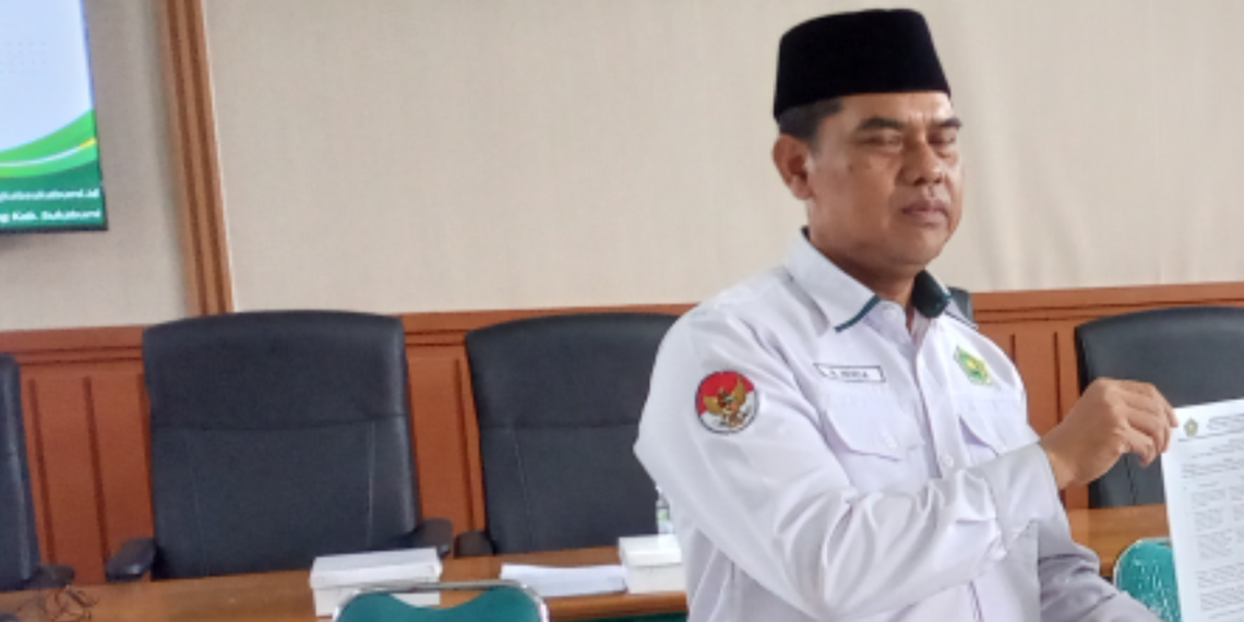 Plt. Kasubbag TU Kemenag Kabupaten Sukabumi Berikan Arahan Teknis Persiapan GEBER MASJID