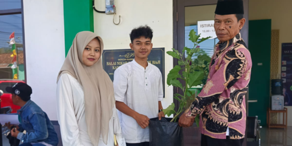 Wujudkan Pernikahan Ramah Lingkungan, KUA Sagaranten Gelar Program PEPELING