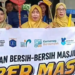 Penyuluh KUA Cireunghas Bersama Masyarakat Laksanakan GEBER MASJID di Masjid Jami’ Nurul Huda