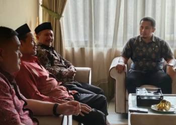 Silaturahmi KUA Parungkuda dan MUI, Perkuat Sinergi dengan Camat Baru