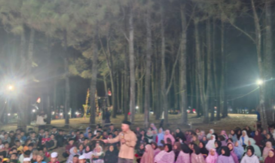 Penyuluh Agama KUA Waluran Isi Pembinaan Keagamaan di Perkemahan Hari Pramuka ke-65