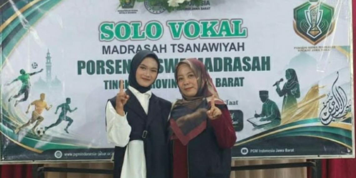 Naura Putri Aulia Harumkan Sukabumi, Raih Juara 1 Solo Vokal Putri Porseni Kemenag Jawa Barat