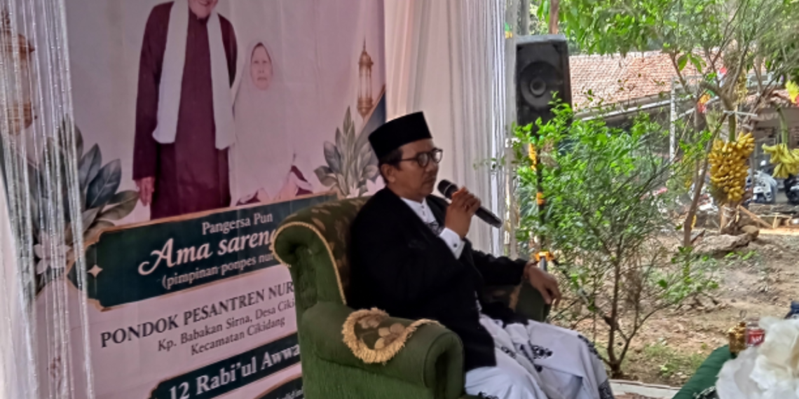 Penyuluh KUA Cikidang Sampaikan Keteladanan Rasulullah dalam Peringatan Maulid Nabi
