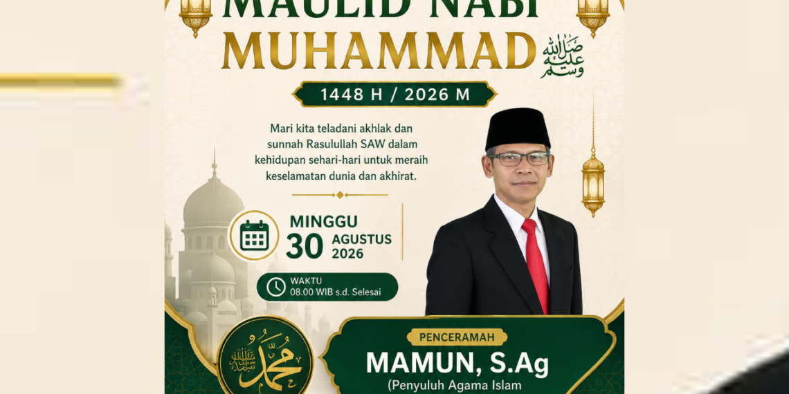 Penyuluh KUA Cikidang Dorong Jamaah Jadikan Maulid Nabi sebagai Momentum Perbaikan Akhlak