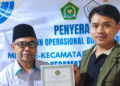 Perkuat Legalitas Lembaga, Penyuluh Agama KUA Kabandungan Serahkan Ijop MDTU Darussalam