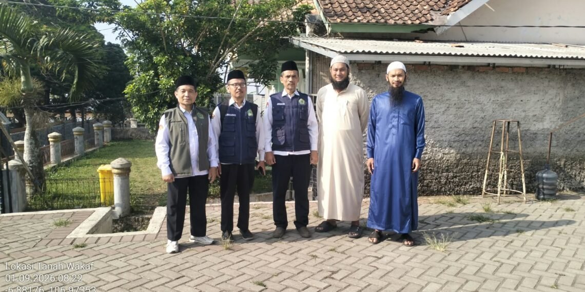 Survei Tanah Wakaf, KUA Sukaraja Pastikan Data dan Kondisi Objek Wakaf Terverifikasi