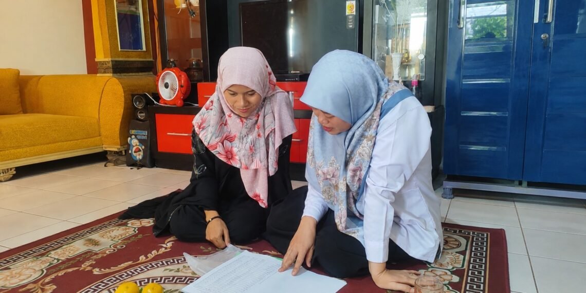 Penyuluh KUA Cikakak Dampingi Pesantren Raudzatul Aulad Persiapkan Akta Ikrar Wakaf