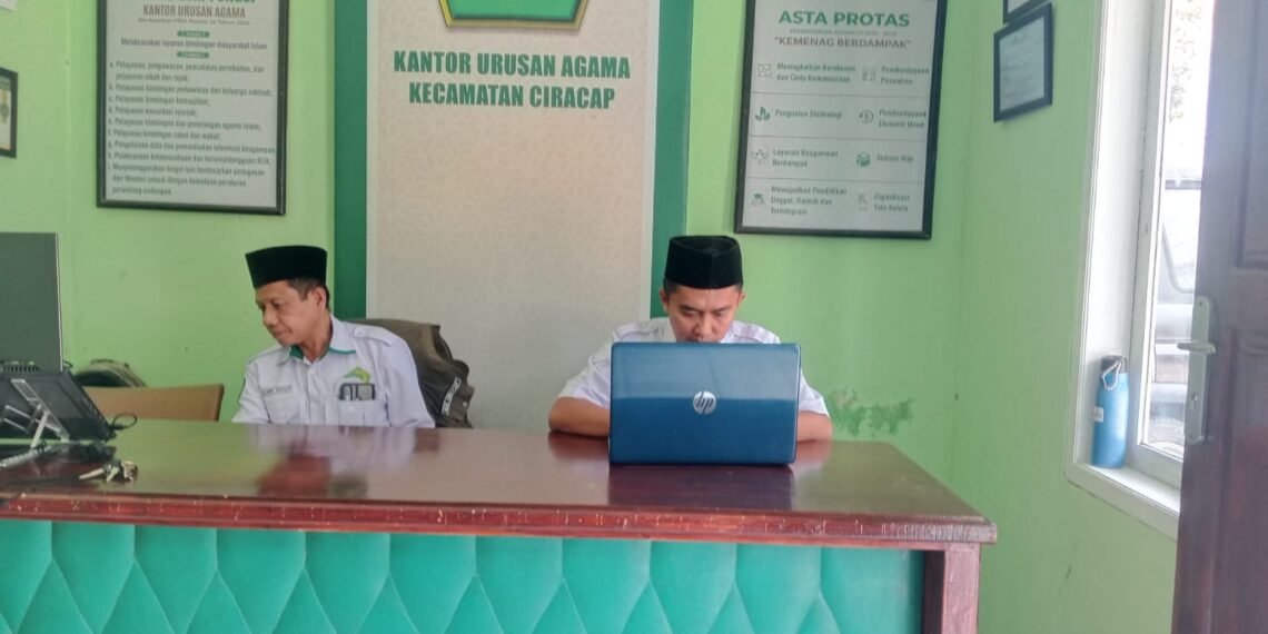 Penyuluh KUA Ciracap Perkuat Penataan Informasi Kegiatan Keagamaan Masyarakat