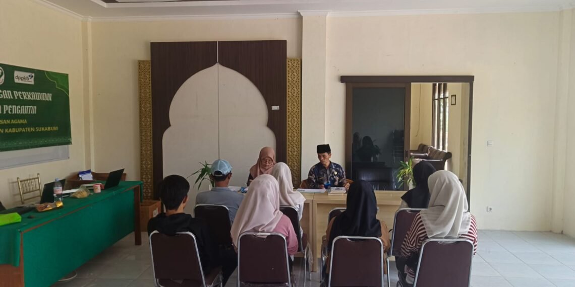 Catin Sagaranten Ikuti Bimbingan Perkawinan, KUA Perkuat Bekal Menuju Keluarga Sakinah