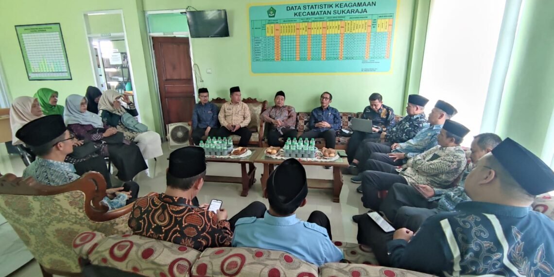KUA Sukaraja Gelar Rakor Lintas Sektoral Persiapan MTQ Tingkat Polresta Sukabumi 1448 H