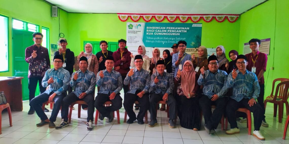 Perkuat Fondasi Rumah Tangga, KUA Gunungguruh Berikan Pembekalan kepada Catin