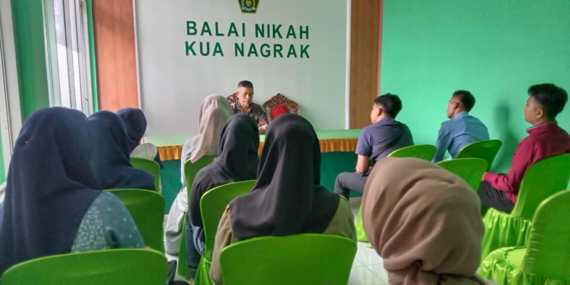 KUA Nagrak Bekali Catin tentang Strategi Mempersiapkan Generasi Berkualitas