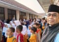 Penyuluh KUA Kabandungan Dampingi Siswa SDN Pajagan dalam Pembacaan Selawat