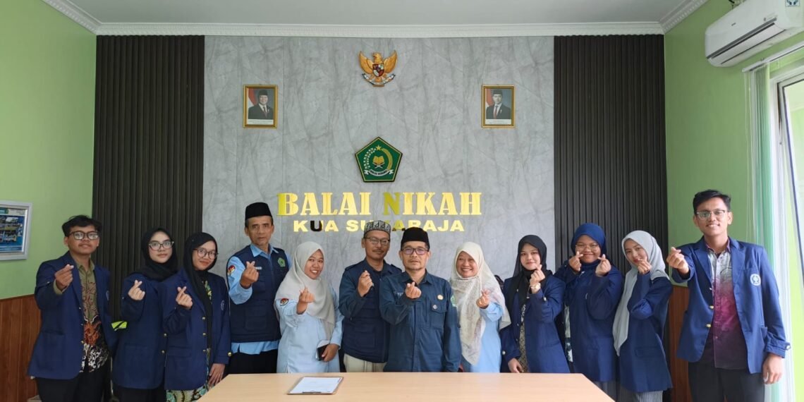 Mahasiswa IPB Kunjungi KUA Sukaraja, Pelajari Layanan KUA Berdasarkan PMA Nomor 24 Tahun 2024