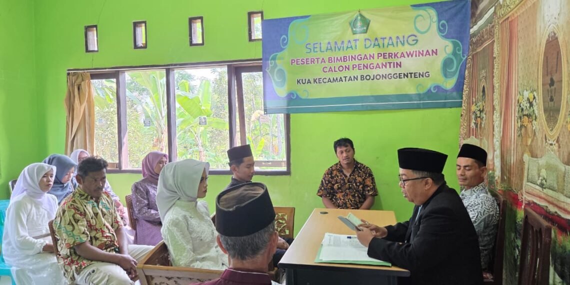 Akad Nikah di KUA Bojonggenteng, Kepala KUA Sampaikan Pesan Keluarga Sakinah